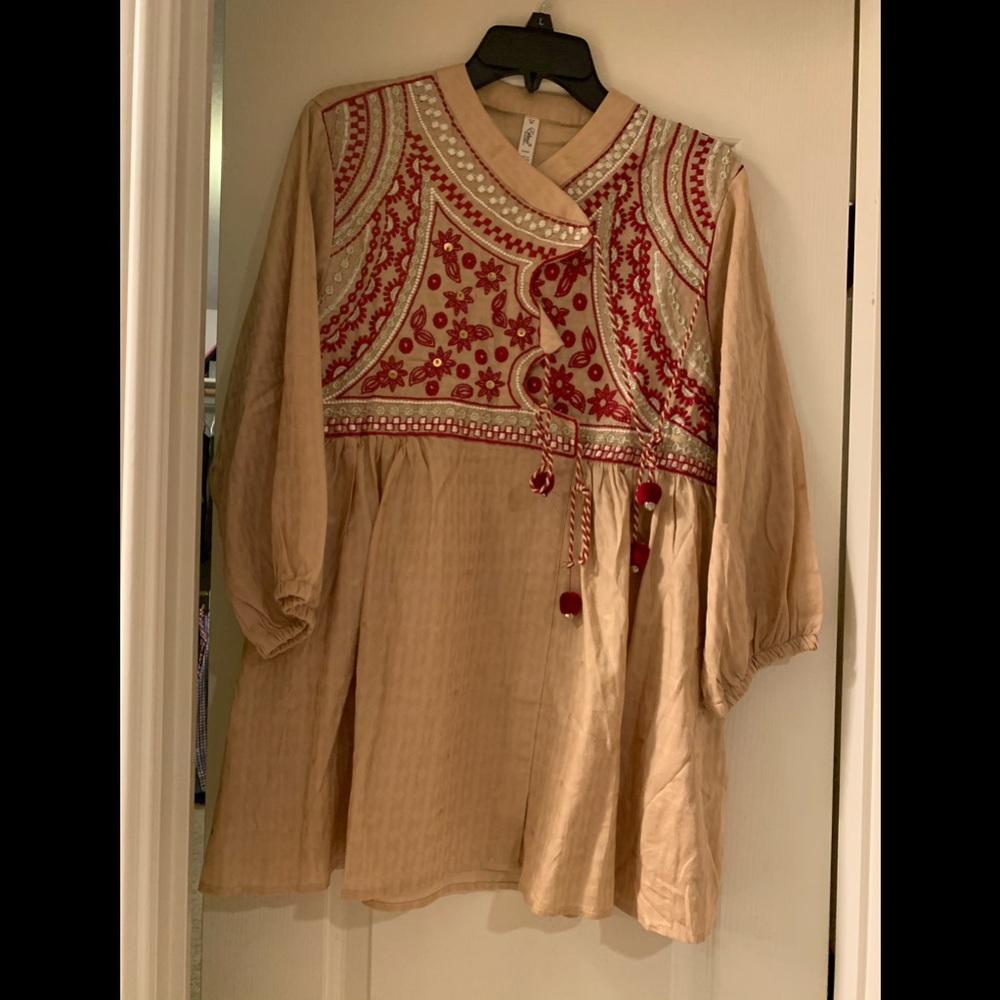 Embroidered top for girls..